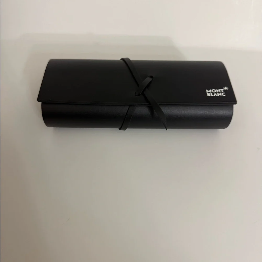 NEW MONTBLANC BLACK AUTHENTIC EYEGLASSES SUNGLASSES CASE ONLY